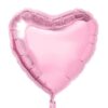 בלון לב ורוד רוז גולד