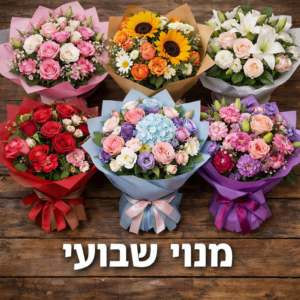 מנוי שבועי לפרחים