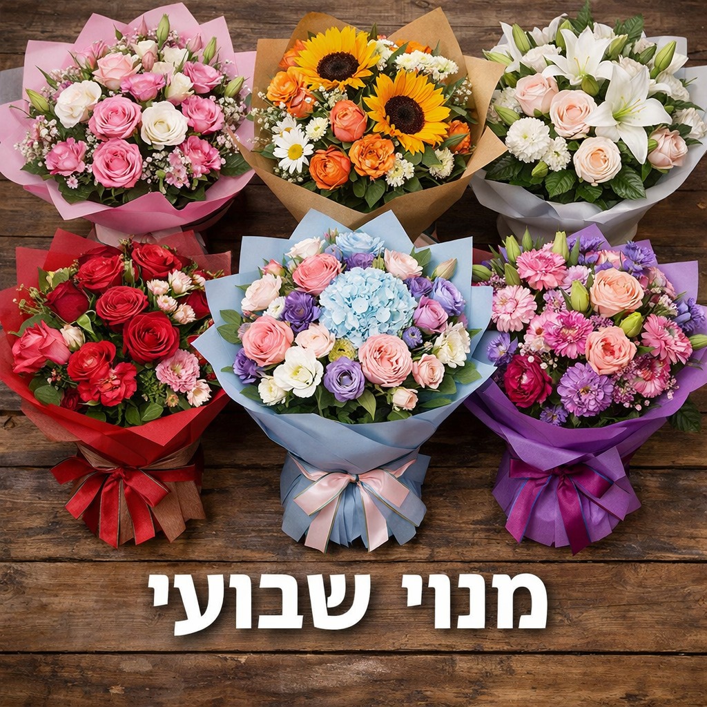 מנוי שבועי לפרחים